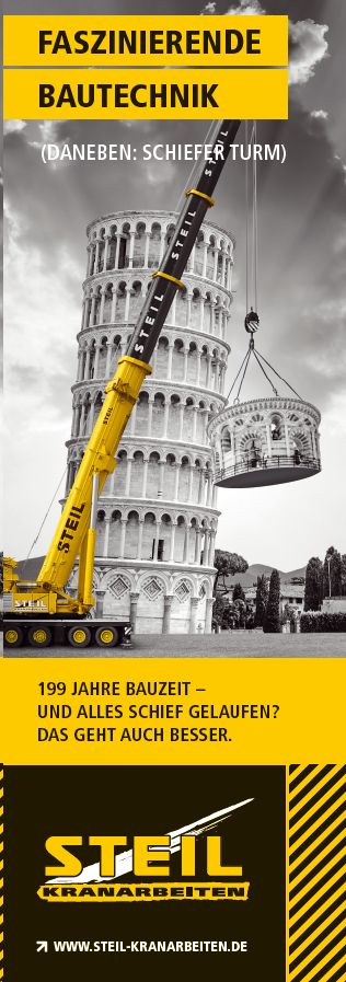 Steil Kranarbeiten